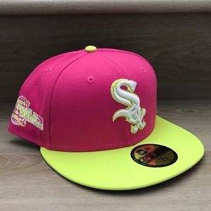 New Era Chicago White Sox 2005 World Series Beetroot 59FIFTY Fitted Hat 7 1/8